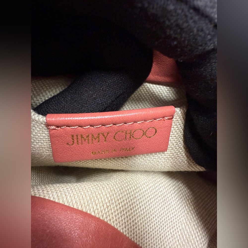 Jimmy Choo Pink Star-Embellished Bag - Picture 3 of 12